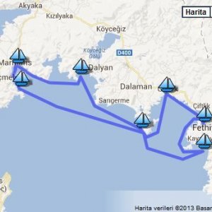 (Ekonomik) Marmaris - Fethiye - Marmaris