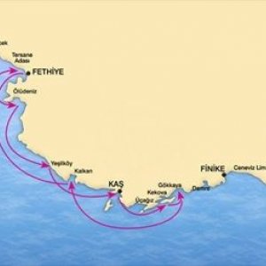 (Ekonomik) Fethiye - Kekova - Fethiye